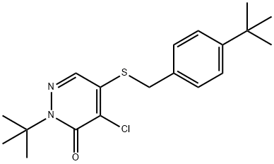4-クロロ-2-(1,1-ジメチルエチル)-5-[[[4-(1,1-ジメチルエチル)フェニル]メチル]チオ]-3(2H)-ピリダジノン
