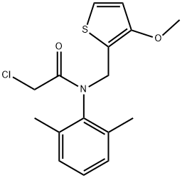 96491-05-3 N-(2,6-ジメチルフェニル)-N-(3-メトキシ-2-チエニルメチル)-2-クロロアセトアミド