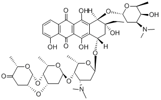 Rodorubicin Structure