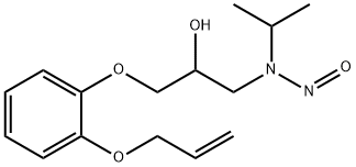 N-nitrosooxprenolol Structure