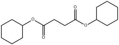 丁二酸二环己酯 结构式