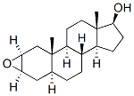 Androstan-17-ol, 2,3-epoxy-, (2alpha,3alpha,5alpha,17beta)- Struktur