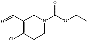 4-氯-3-甲烷酰基-5,6-二氢-2H-吡啶-1-甲酸乙酯,96507-72-1,结构式