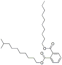 decyl isoundecyl phthalate Struktur