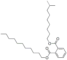 isodecyl undecyl phthalate 化学構造式