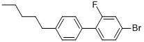4-BROMO-2-FLUORO-4'-PENTYLBIPHENYL Struktur