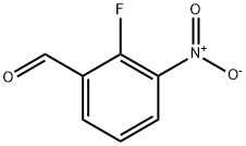 2-FLUORO-3-NITROBENZALDEHYDE Struktur