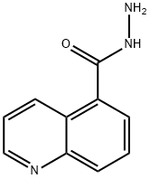 QUINOLINE-5-CARBOXYLIC ACID HYDRAZIDE Struktur