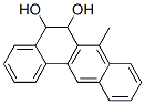 5,6-Dihydro-7-methylbenz[a]anthracene-5,6-diol,966-39-2,结构式