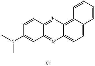 9-(dimethylamino)benzo[a]phenoxazin-7-ium chloride Structure