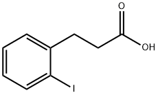 3-(2-碘苯基)丙酸, 96606-95-0, 结构式