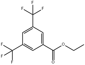 3,5-BIS(三氟甲基)苯甲酸乙酯,96617-71-9,结构式