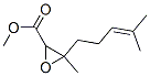 methyl 3-methyl-3-(4-methylpent-3-enyl)oxirane-2-carboxylate|