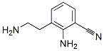 Benzonitrile,  2-amino-3-(2-aminoethyl)- Structure