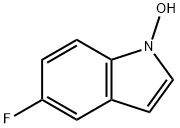 1H-Indole,5-fluoro-1-hydroxy- Struktur