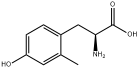 2-氨基-3-(4-羟基-2-甲基苯基)丙酸, 96646-27-4, 结构式