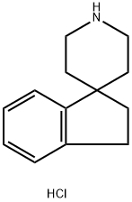 Spiro[1H-indene-1,4'-piperidine], 2,3-dihydro-, hydrochloride Struktur