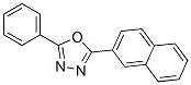 2-(2-naphthyl)-5-phenyl-1,3,4-oxadiazole Structure