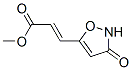 2-Propenoicacid,3-(2,3-dihydro-3-oxo-5-isoxazolyl)-,methylester,(E)-(9CI)|