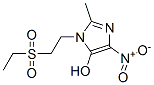 ethyl 2-(5-hydroxy-2-methyl-4-nitro-1-imidazolyl)ethylsulfone,96740-74-8,结构式