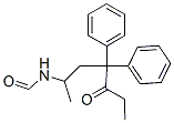 2-formamido-4,4-diphenyl-5-heptanone Struktur