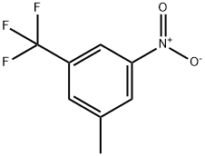 3-甲基-5-三氟甲基硝基苯, 96783-80-1, 结构式