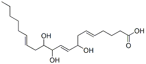 (5E,9E,14E)-8,11,12-trihydroxyicosa-5,9,14-trienoic acid,96790-36-2,结构式