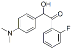 2'-Fluoro-4-dimethylaminobenzoin Struktur