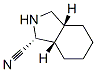 1H-Isoindole-1-carbonitrile,octahydro-,(1alpha,3abeta,7abeta)-(9CI) Struktur