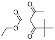 ethyl 3-oxo-2-acetyl-4,4-diMethylpentanoate Struktur