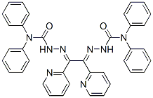 Di(2-pyridyl) diketone bis(4,4-diphenyl semicarbazone) 结构式