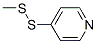 methyl 4-pyridyl disulfide Structure