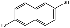 2,6-ナフタレンジチオール 化学構造式
