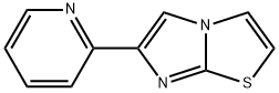 6-(PYRIDIN-2-YL)IMIDAZO[2,1-B]THIAZOLE 化学構造式