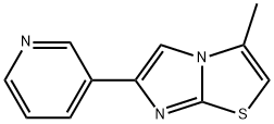 3-METHYL-6-(PYRIDIN-3-YL)IMIDAZO[2,1-B]THIAZOLE Structure