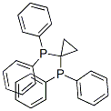 Cyclopropylidenebis(diphenylphosphine) Structure