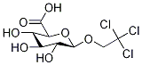 2,2,2-トリクロロエチルβ-D-グルクロノピラノシド 化学構造式