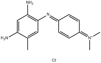 [4-[(4,6-diamino-m-tolyl)imino]cyclohexa-2,5-dien-1-ylidene]dimethylammonium chloride Struktur