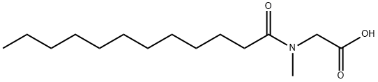 N-月桂酰肌氨酸,97-78-9,结构式