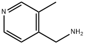 C-(3-METHYL-PYRIDIN-4-YL)-METHYLAMINE Struktur