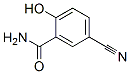 Benzamide, 5-cyano-2-hydroxy- (9CI) 化学構造式