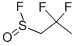 2,2-DIFLUOROPROPYLSULFINYL FLUORIDE Structure