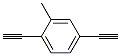 Benzene, 1,4-diethynyl-2-methyl- (9CI) 结构式