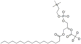 3,5,9-Trioxa-4-phosphahexacosan-1-aminium,7-(acetyl-d3-oxy)-4-hydroxy-N,N,N-trimethyl-10-oxo-,innersalt,4-oxide,(R],97065-07-1,结构式