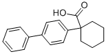 1-(4-BIPHENYLYL)-CYCLOHEXANECARBOXYLIC ACID,97079-76-0,结构式