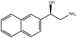 (R)-2-aMino-1-naphthalen-2-ylethanol 结构式