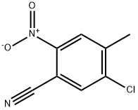 5-CHLORO-4-METHYL-2-NITROBENZONITRILE Structure