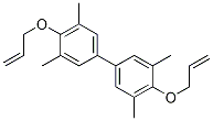 1,1'-Biphenyl, 3,3',5,5'-tetraMethyl-4,4'-bis(2-propen-1-yloxy)- Structure