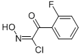 Benzeneethanimidoyl chloride, 2-fluoro-N-hydroxy-alpha-oxo- (9CI) 化学構造式