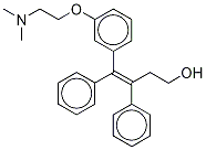 cis-β-Hydroxy Tamoxifen 化学構造式